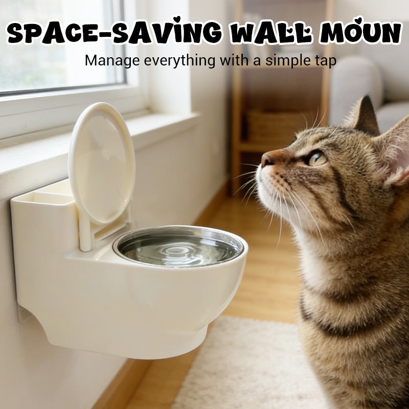 CatAura Wall Mount — Transform the feeding moment into a stylish highlight full of fresh elegance | Stornfield