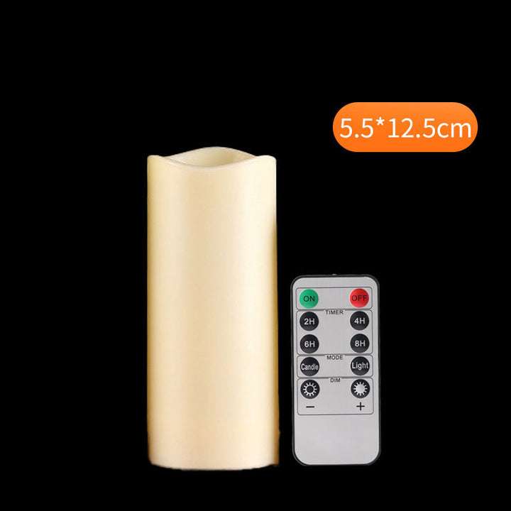 Weatherproof LED Real Wax Look Candles with Remote Control
