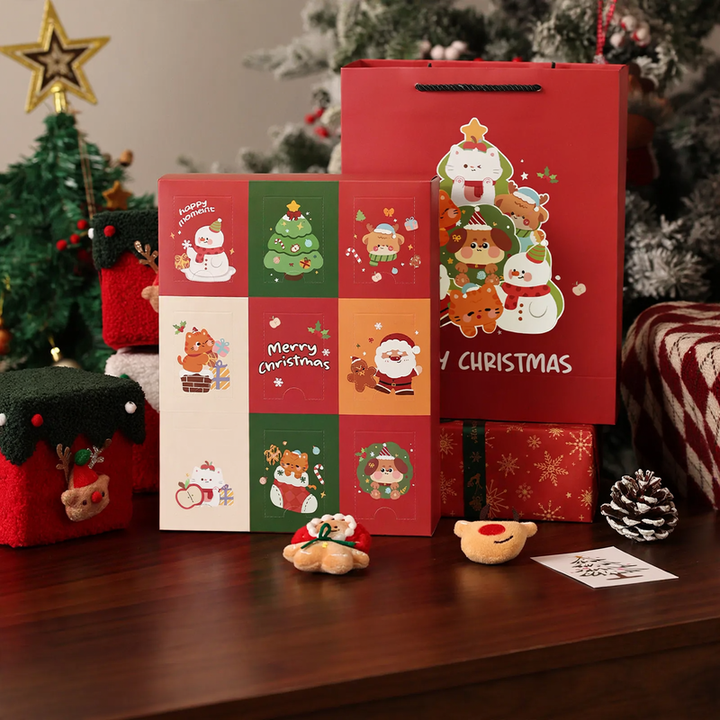Christmas Countdown Gift Box, 24 Compartments