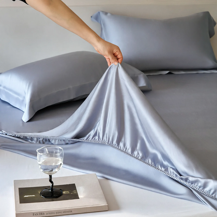 Fitted sheet made of Lyocell, 100, cooling