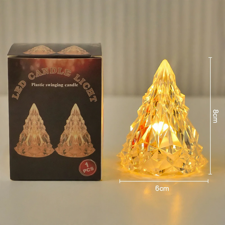 LED-Iceberg-Nightlight, decorative Candle Lamp