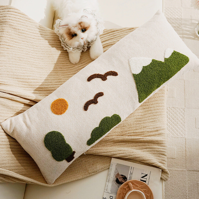 Decorative cushions with pattern, cotton
