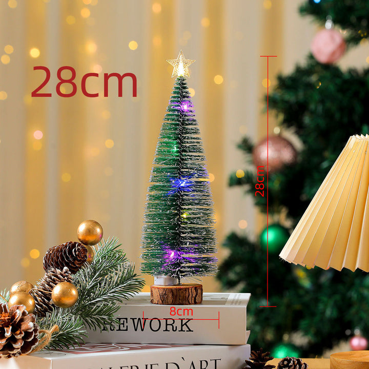 Mini Christmas tree made of PVC, snow-covered, various sizes
