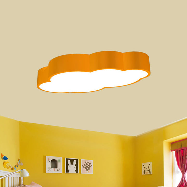 LED Cloud Ceiling Lamp for Children's Room – Playful Design in Red/Yellow/Stornfieldue | Stornfield