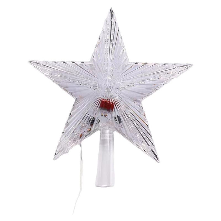 LED Christmas Tree Top Star, 20 cm, illuminated