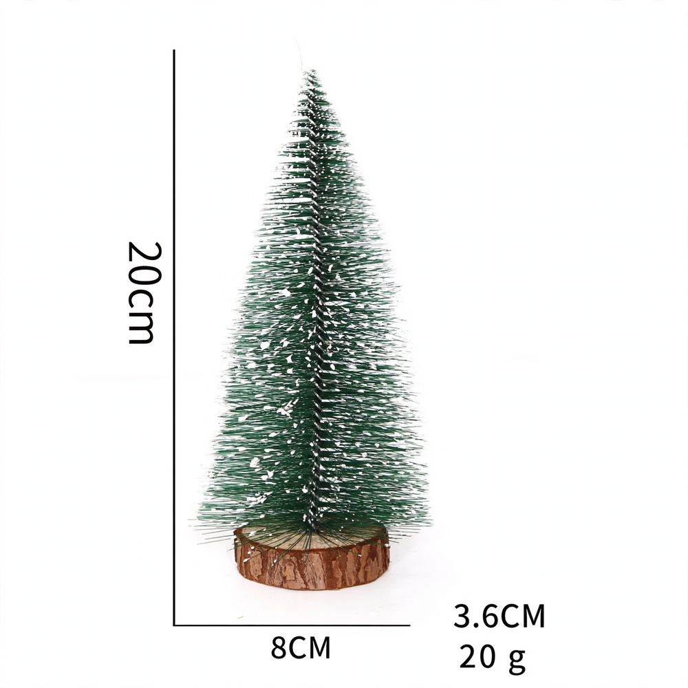 Mini Christmas tree with LED lighting as table decoration