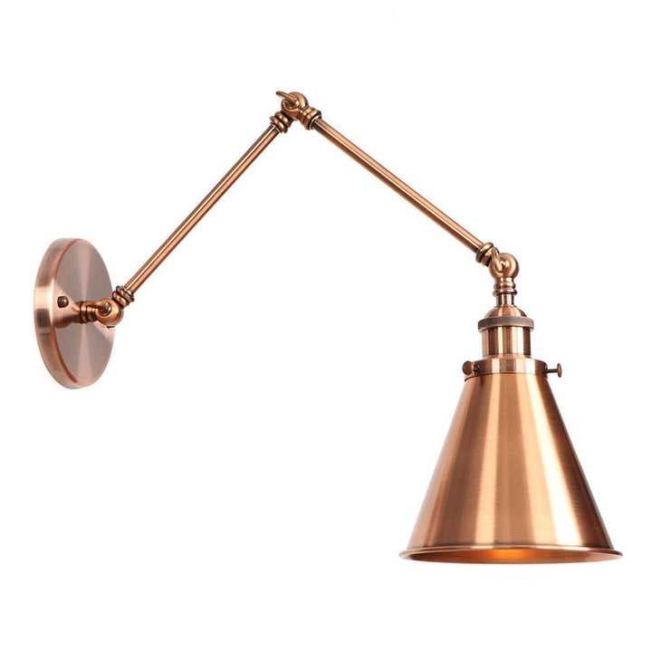 Stornfield Industrial Swing Arm Wall Light Bronze/Copper