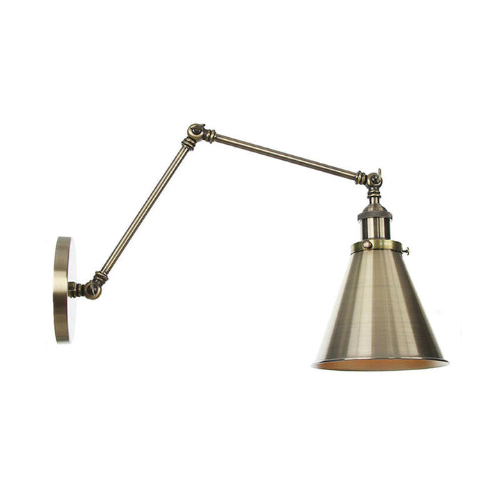 Stornfield Industrial Swing Arm Wall Light Bronze/Copper