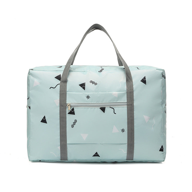 Stylish Flamingo Print Travel Duffle Bag
