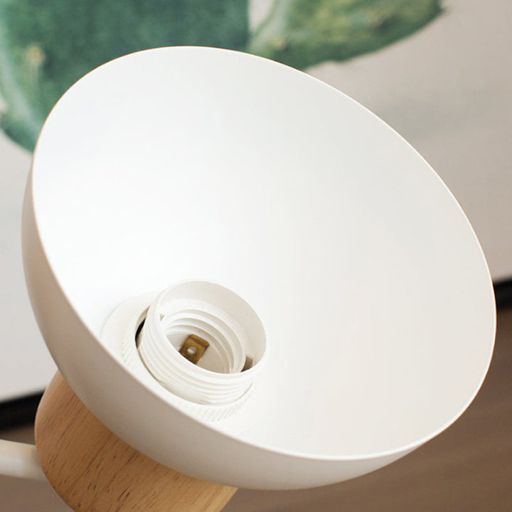 Stornfield | NordicDome - Metal and Wood Wall Sconce with Bird for Children's Room