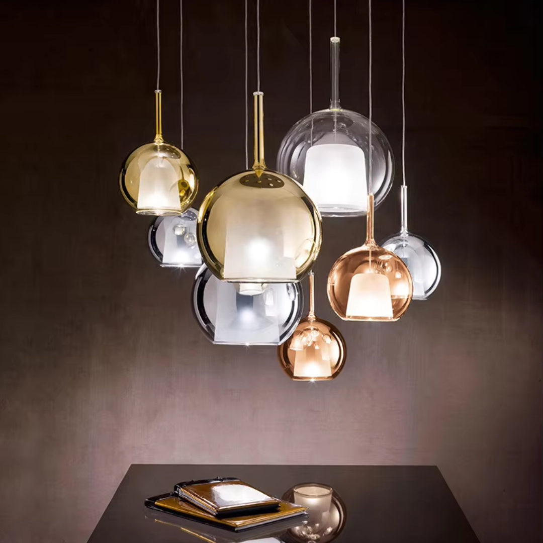 CelestialGlow Light - Modern Glass Pendant Light | Stornfield