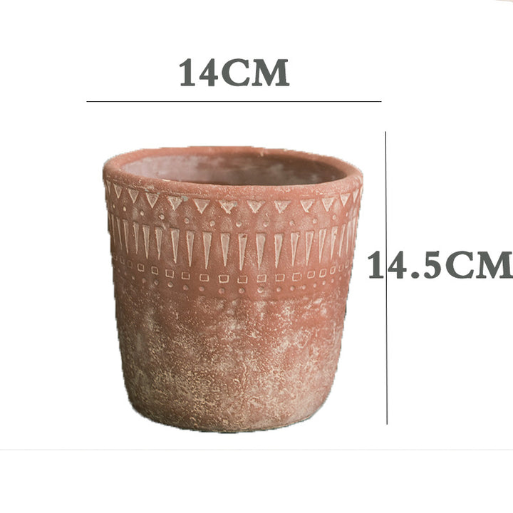 Rustic plant pot Stornfield