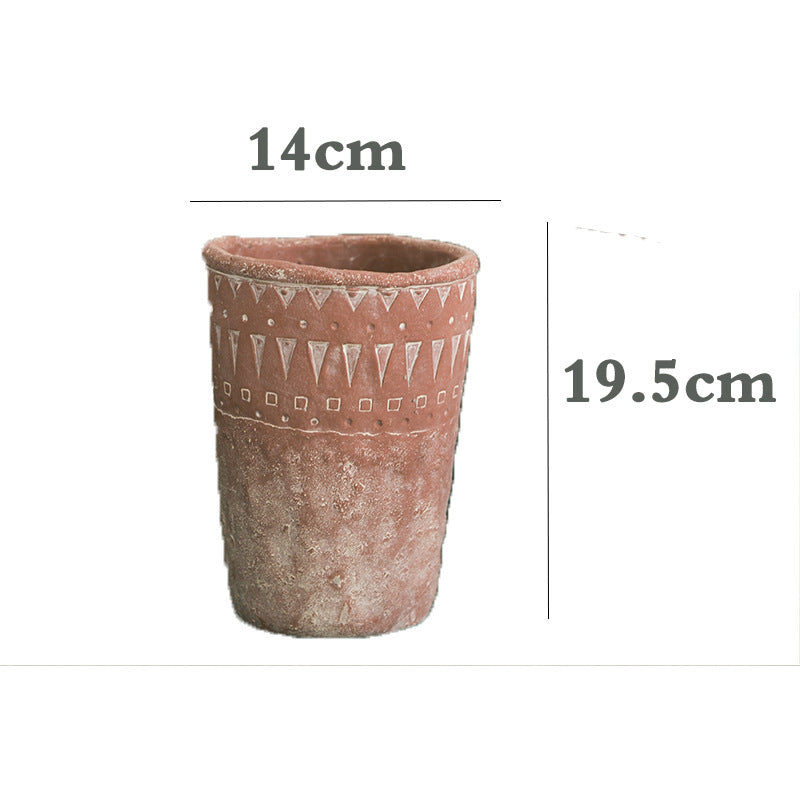 Rustic plant pot Stornfield