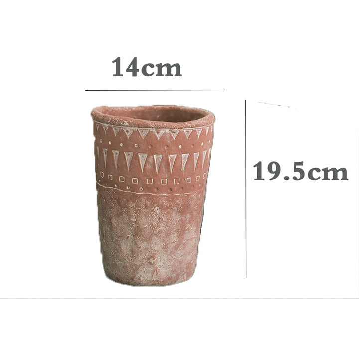 Rustic plant pot Stornfield