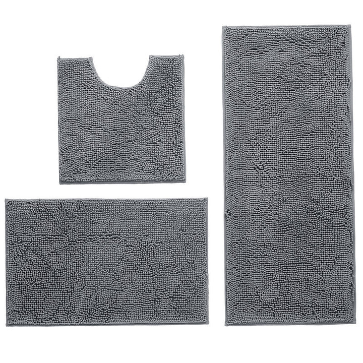 Luxurious Microfiber Bathroom Mat Set Stornfield
