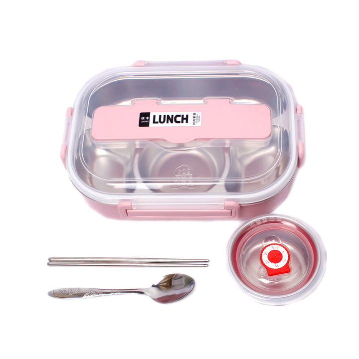 Eco-Friendly Multi-Compartment Food Storage