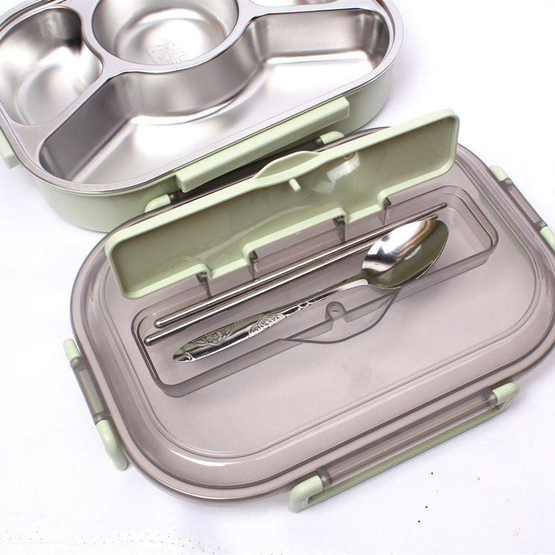 Eco-Friendly Multi-Compartment Food Storage
