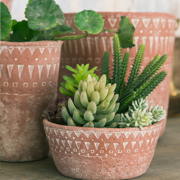 Rustic plant pot Stornfield