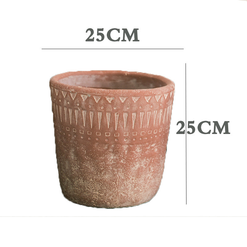 Rustic plant pot Stornfield