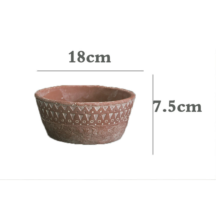 Rustic plant pot Stornfield