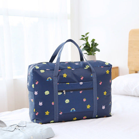 Stylish Flamingo Print Travel Duffle Bag
