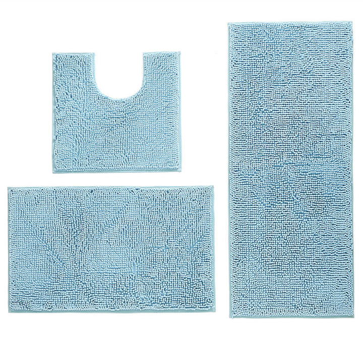 Luxurious Microfiber Bathroom Mat Set Stornfield