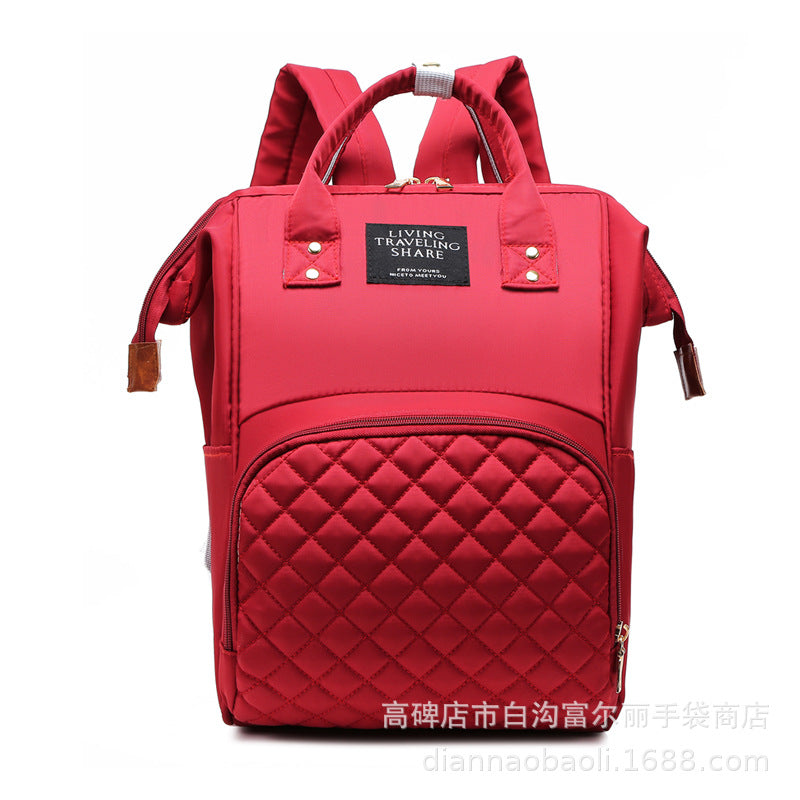 Quilted Multi-Functional Travel Backpack Stornfield