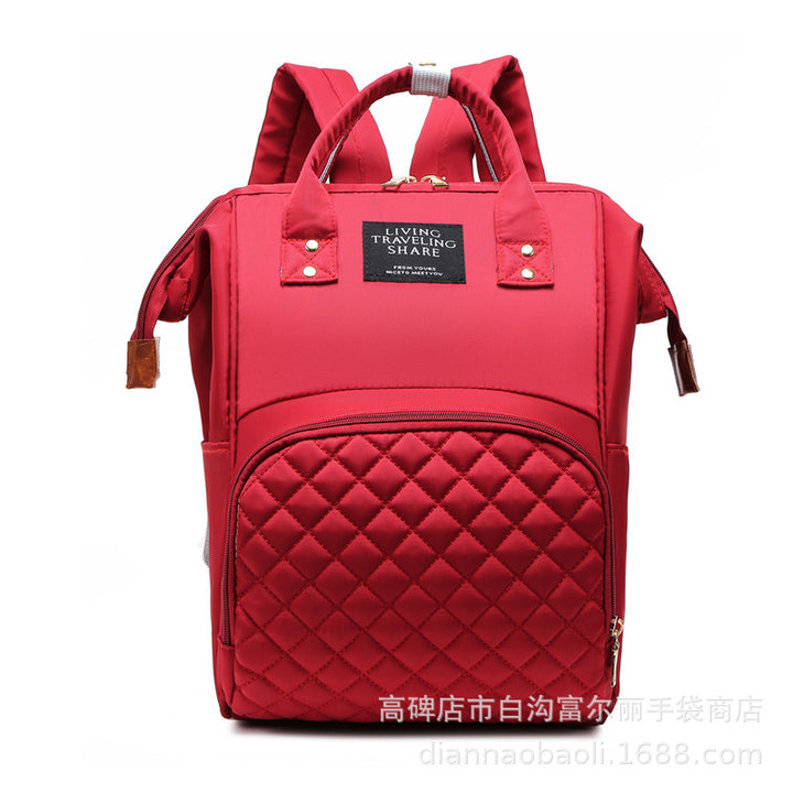 Quilted Multi-Functional Travel Backpack Stornfield