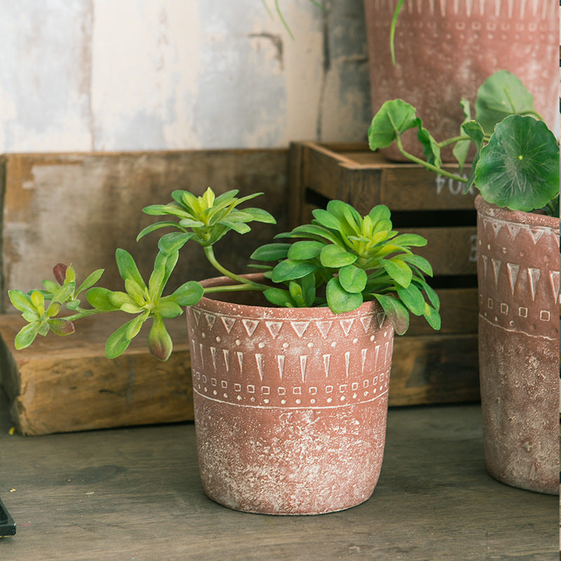 Rustic plant pot Stornfield