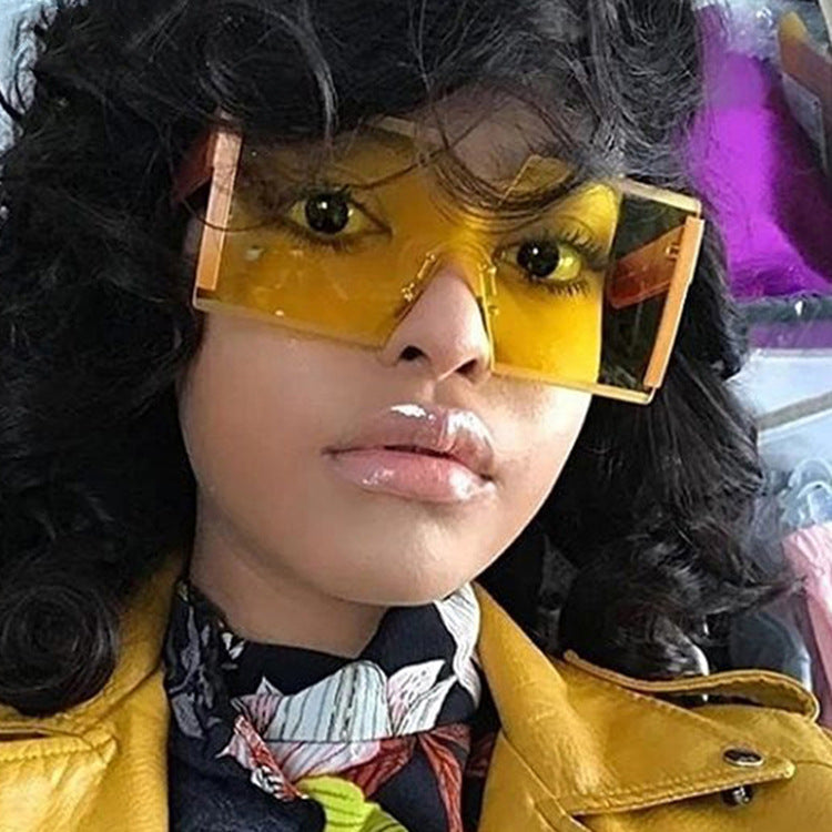 Women futuristic oversized sunglasses with striking design Stornfield