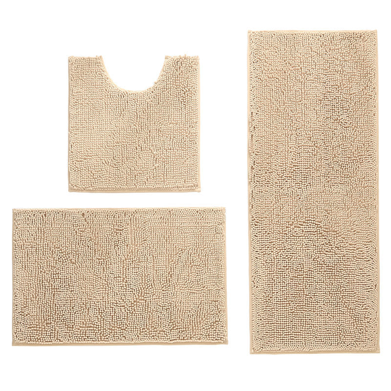 Luxurious Microfiber Bathroom Mat Set Stornfield