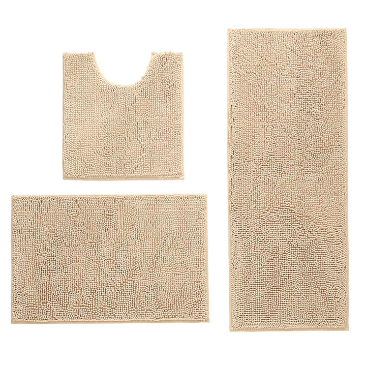 Luxurious Microfiber Bathroom Mat Set Stornfield