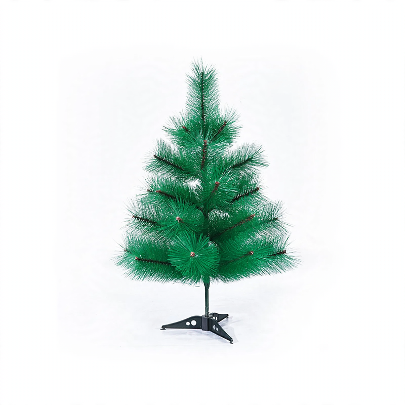 Artificial Christmas tree with flocking