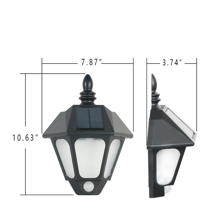Solar Waterproof Creative Decorative LED Outdoor Wall Sconce Lamp | Stornfield