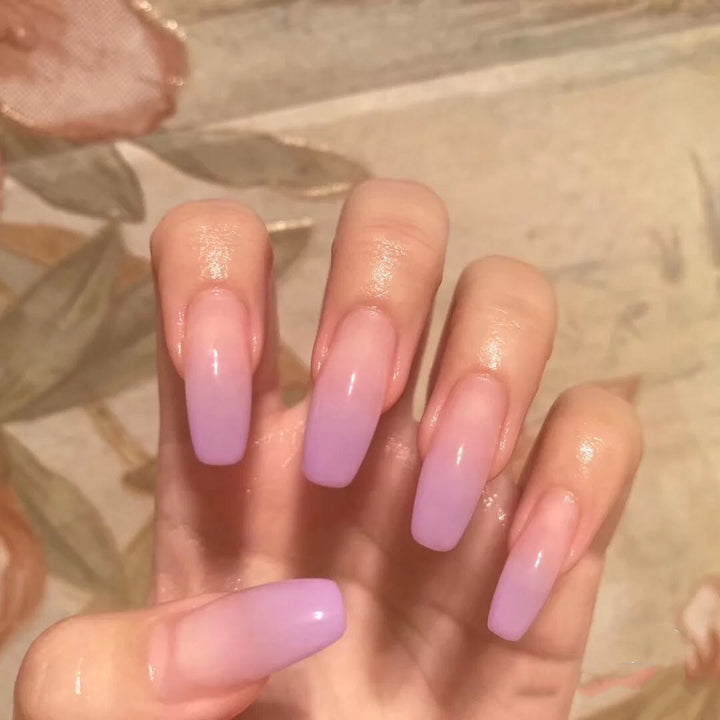 Artificial nails in modern French Tip design Stornfield