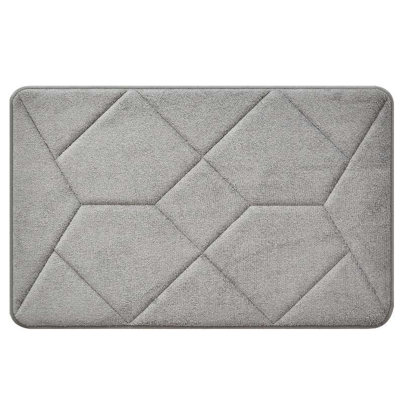 Abstract Pattern Bathroom Rug Stornfield