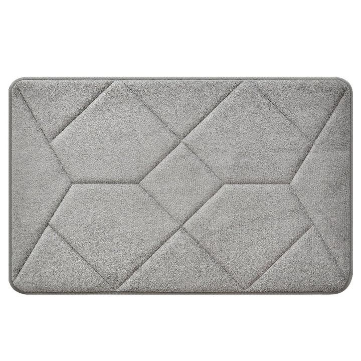 Abstract Pattern Bathroom Rug Stornfield