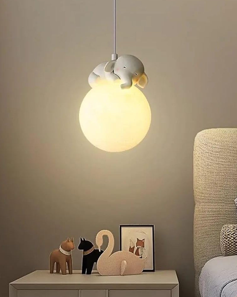 Stornfield | Cute Animal Pendant Light - Elephant