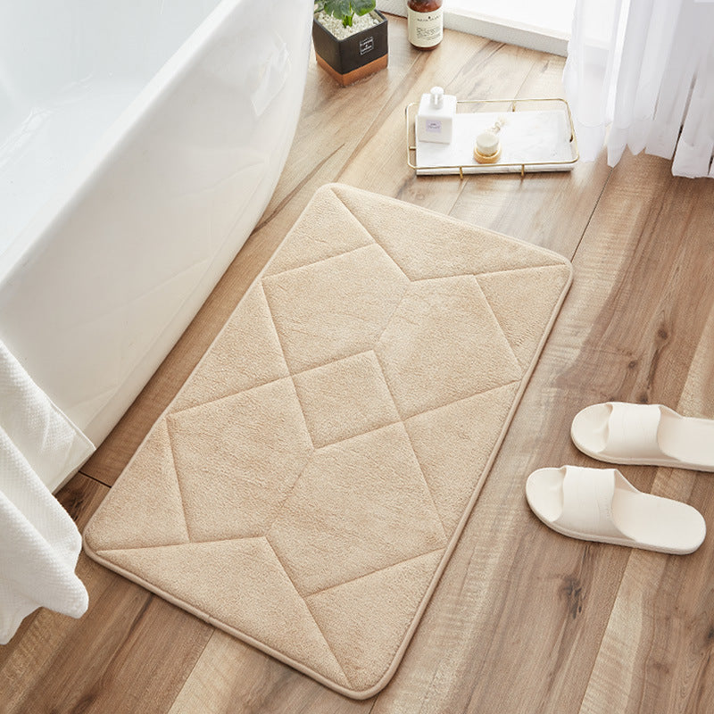 Abstract Pattern Bathroom Rug Stornfield