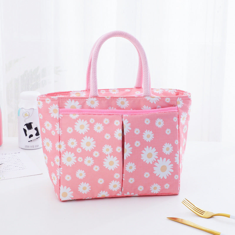 Stylish Flower Print Tote Bag Stornfield