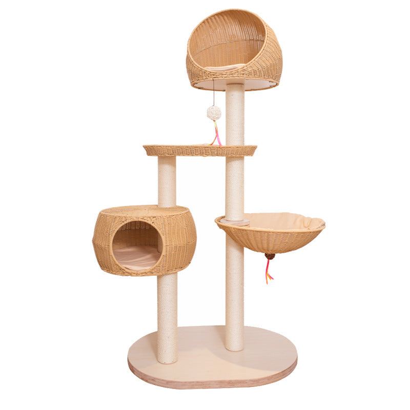 Cat tree made of natural material Stornfield