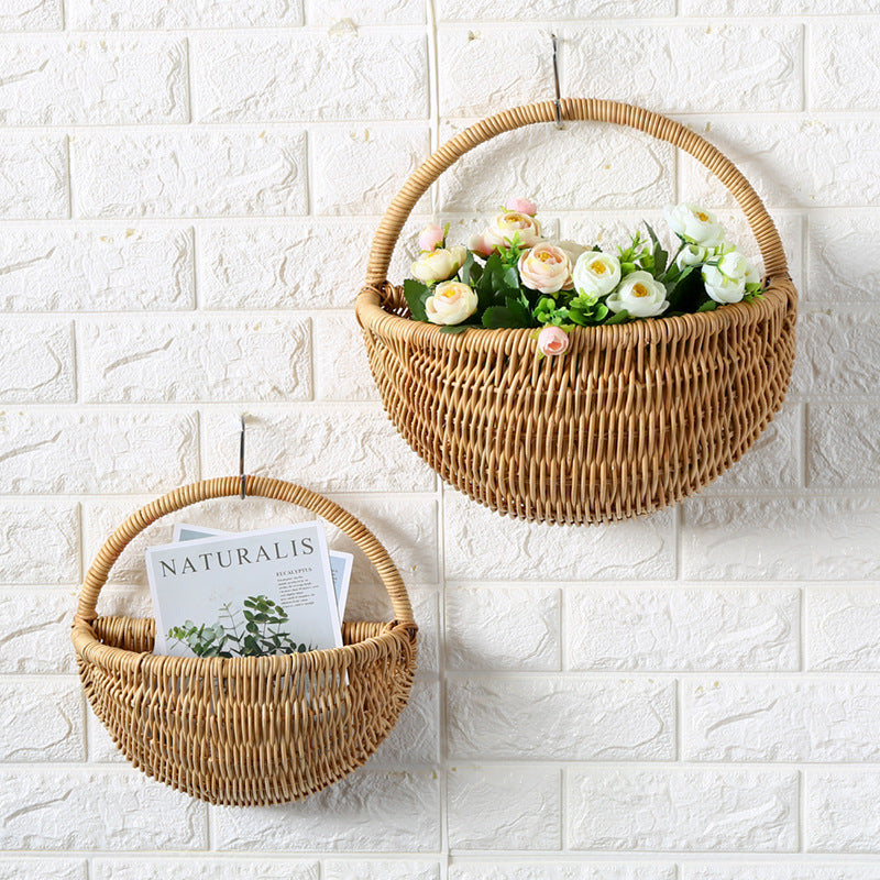 Hanging Woven Decorative Basket Stornfield