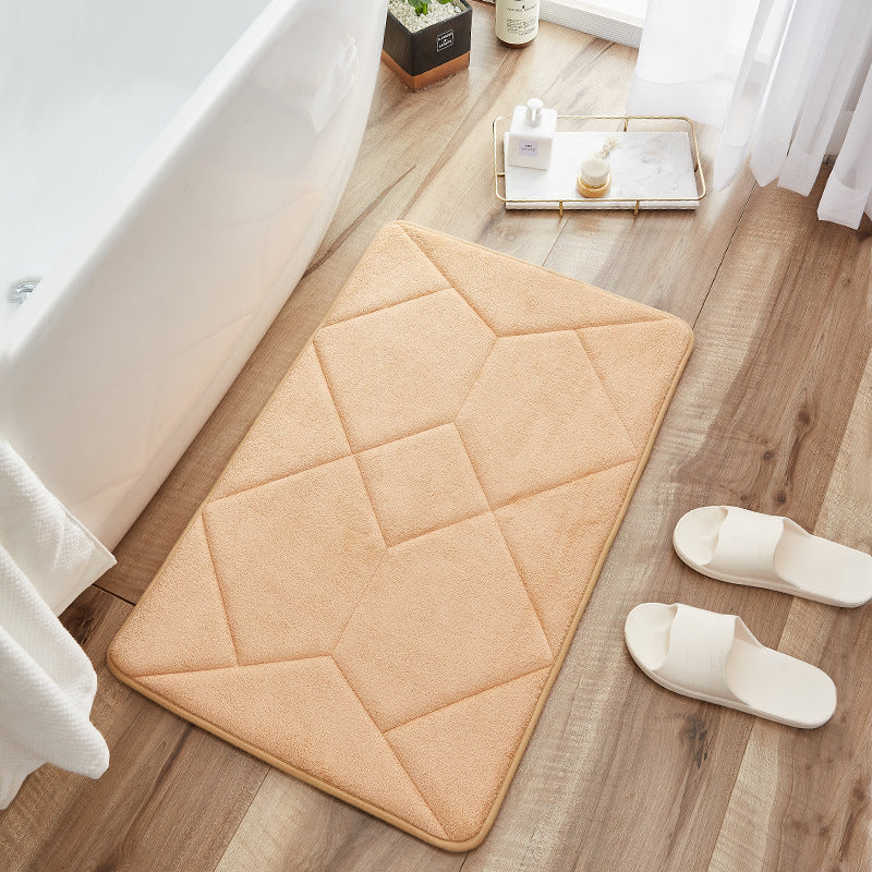 Abstract Pattern Bathroom Rug Stornfield