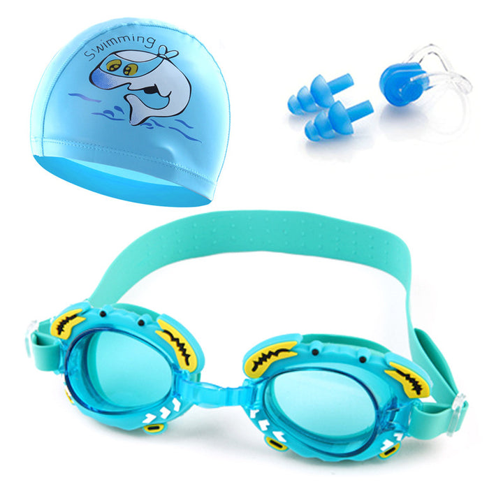 Swimming goggles with comfortable nose closure and sturdy earplugs Stornfield