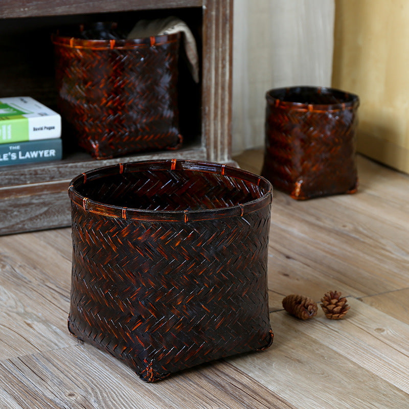Handcrafted Woven Storage Basket Stornfield