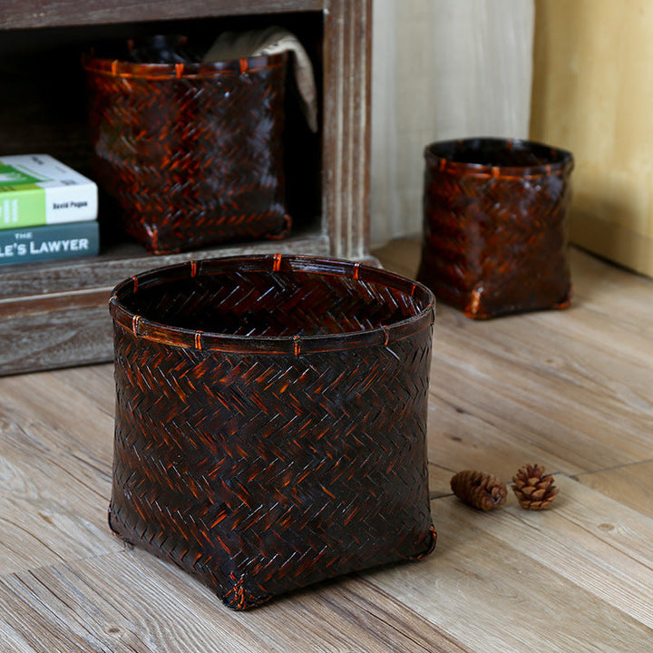 Handcrafted Woven Storage Basket Stornfield
