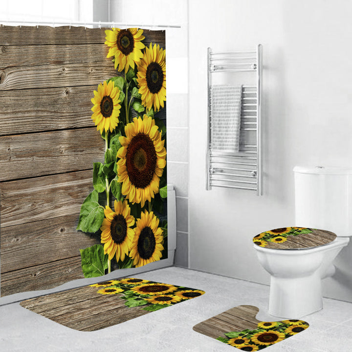 Floral Decorative Shower Curtain Stornfield