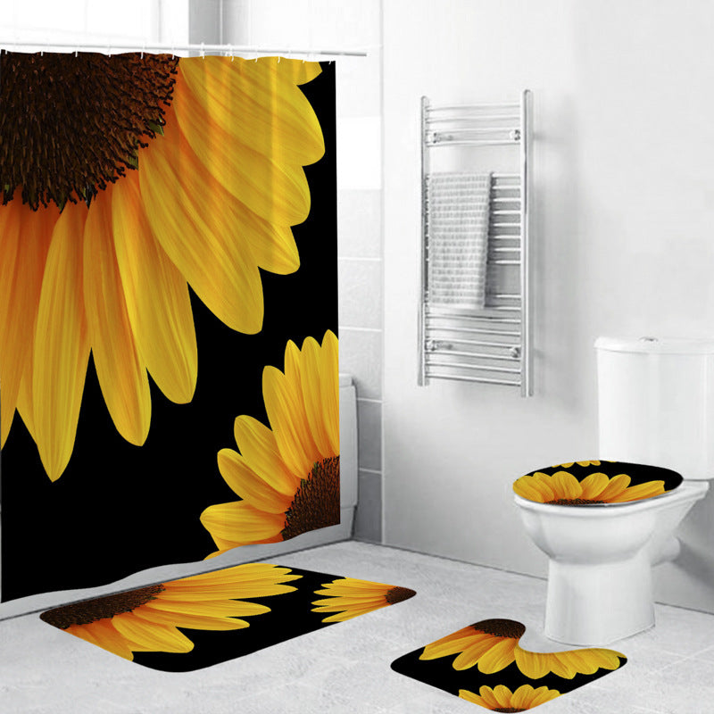 Floral Decorative Shower Curtain Stornfield