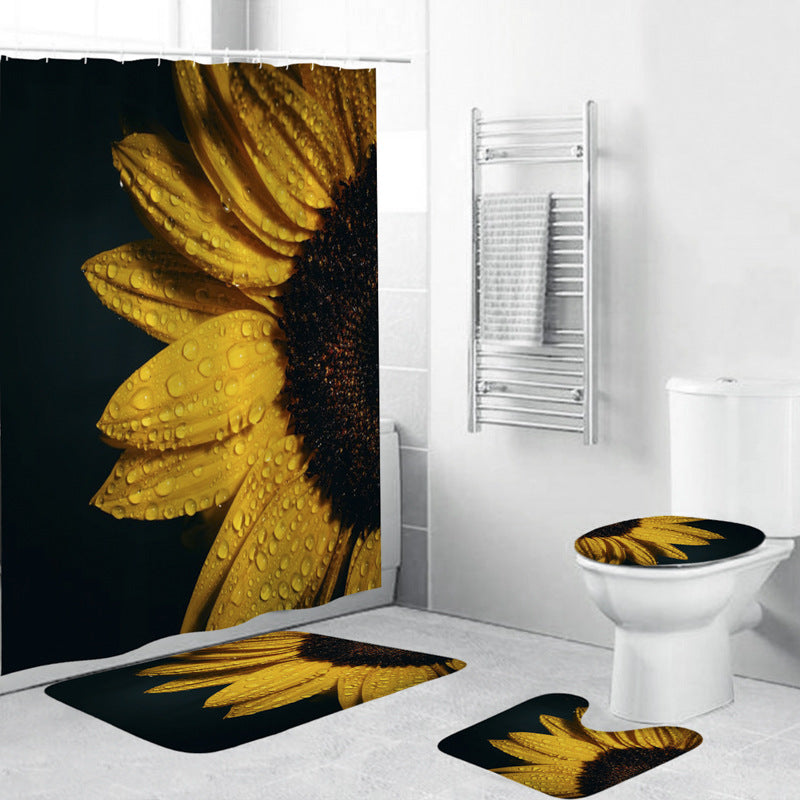 Floral Decorative Shower Curtain Stornfield