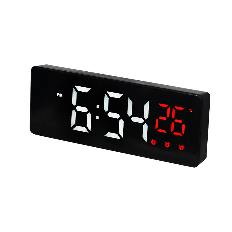 Digital table alarm clock with temperature display and LED display Stornfield